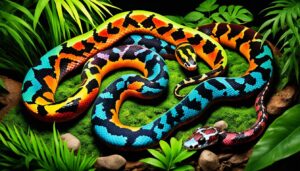 Exotic Pet Snake Habitat